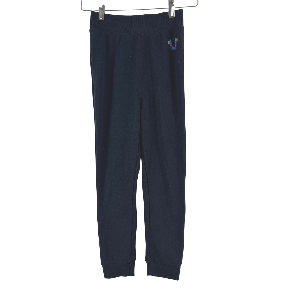 NWT! True Religion Kids Black Gradient Sweatpants Size S TU848SP60 - Picture 1 of 12